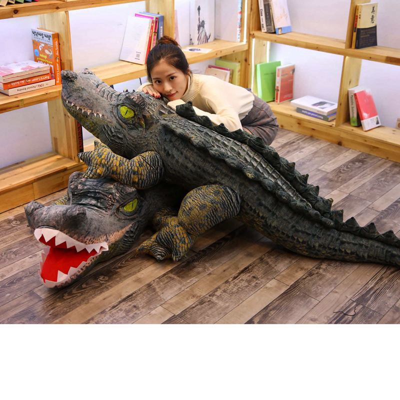 仿真鳄鱼公仔大号床上男生长条