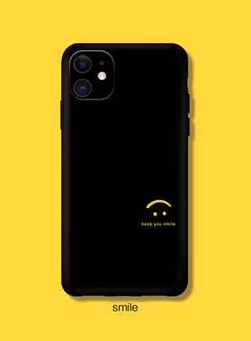 查米适用于iphone13promax苹果15plus小米14华为mate60简约50黑色30手机壳12mini荣耀OPPO定制vivo情侣保护套