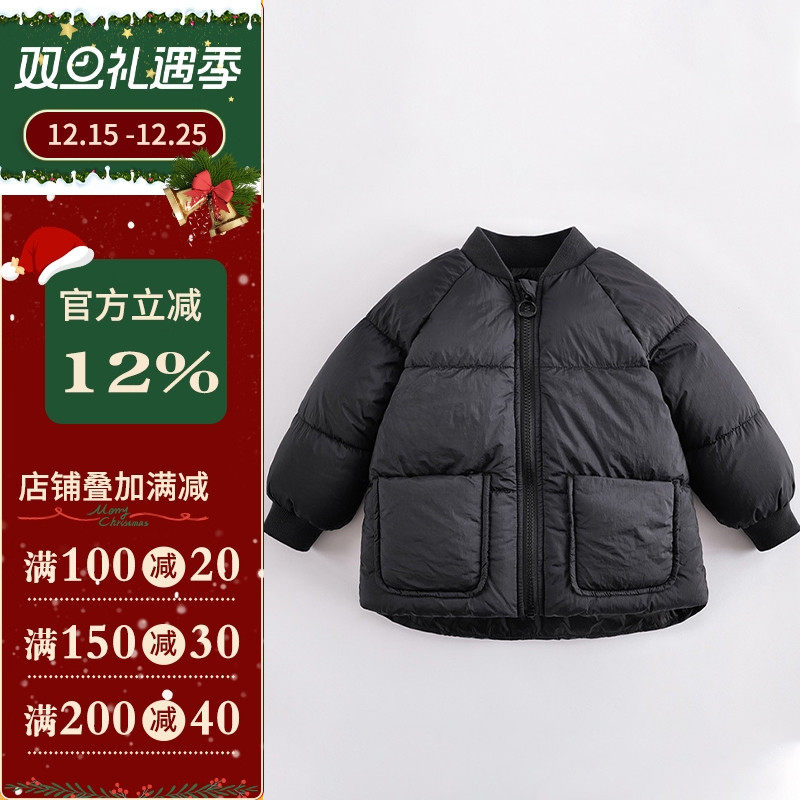 沪小鹿纸样儿童羽绒服外套