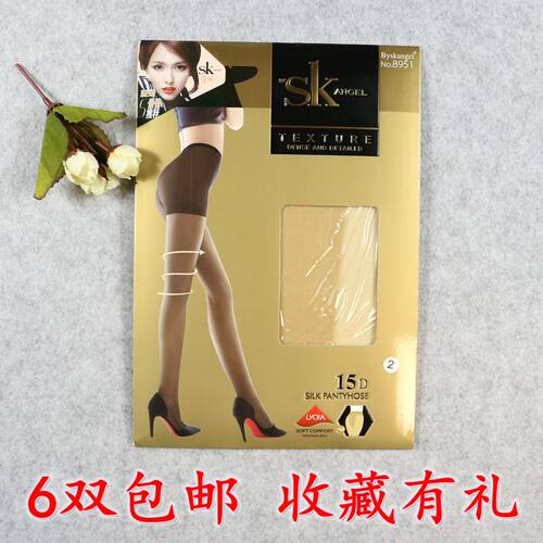 sk超薄加裆夏季隐形透明打底袜子