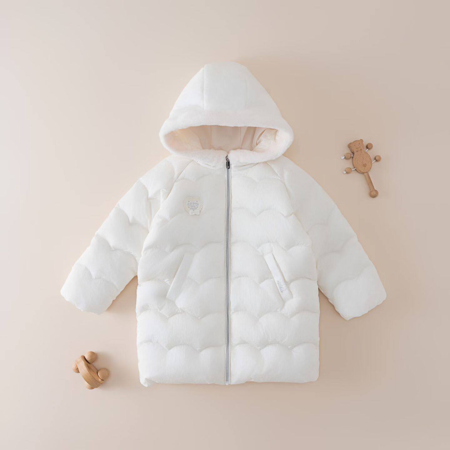 gb好孩子童装2025秋冬新品女童正品中长款羽绒服外套145241XB120J