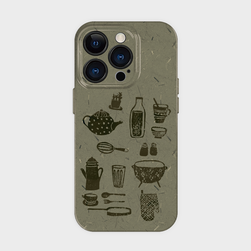 美酒咖啡~适用iPhone苹果16promax手机壳新款保护壳女生小米15欧美潮流简约14高级感艺术13小众ins风不撞款12