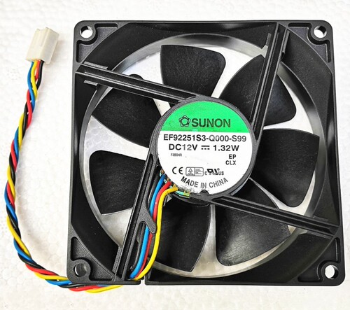 全新sunon建准风扇pwm静音线