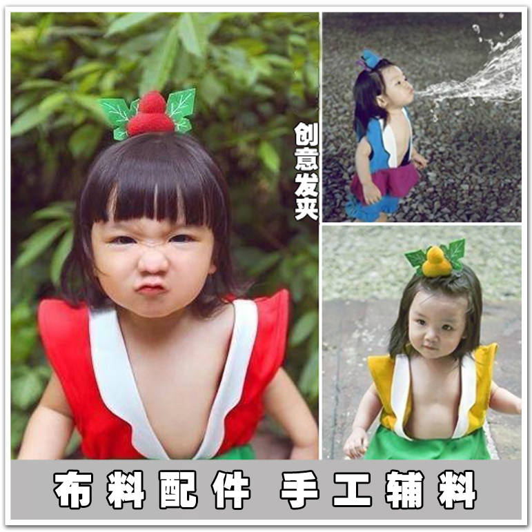 原创网红葫芦娃恶搞怪生日礼物发夹发卡发饰整人发夹儿童成人