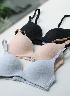 70A75A80A85女薄款无钢圈文胸女轻薄杯小胸内衣网面透气32A34少女