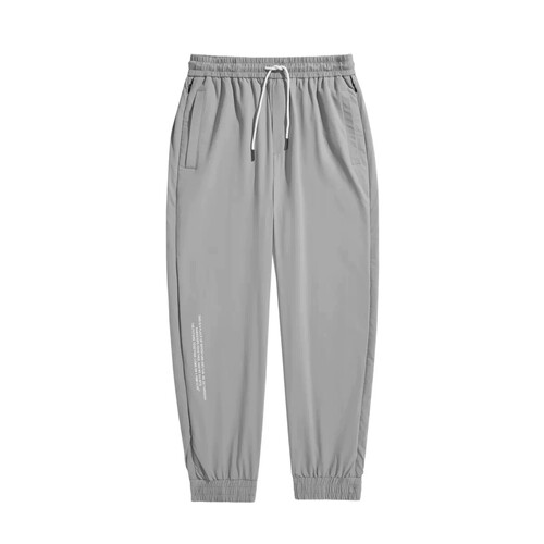 太系列剪标男装夏季字母印花束脚裤可调节宽度休闲裤XQ1428/T-121
