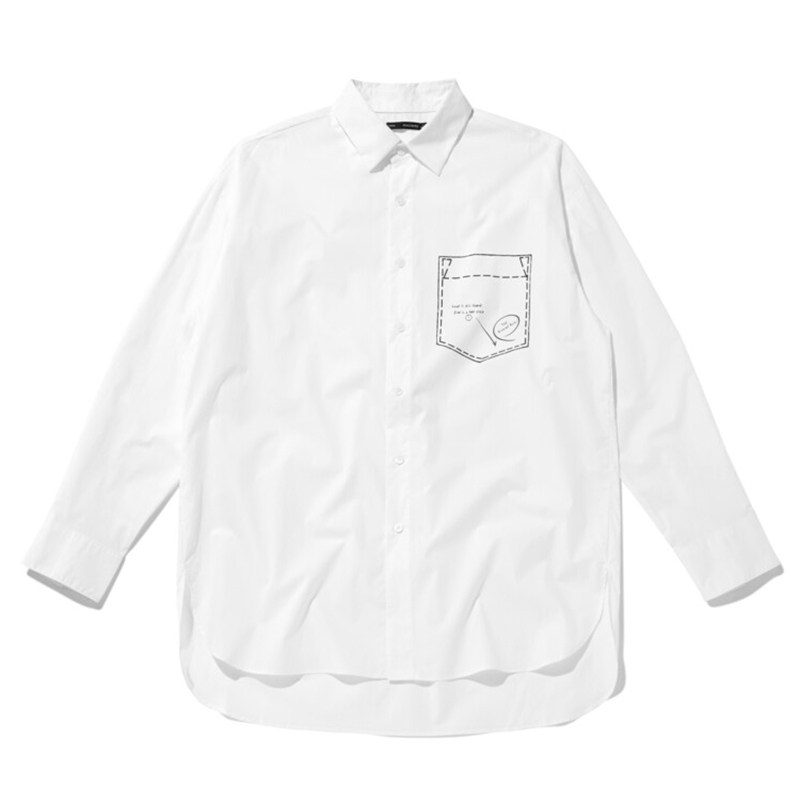 太系列剪标男装春季新品艺术家涂鸦衬衫外穿式衬衫XQ2155/T-66
