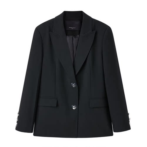 太系列剪标女装春新款简约通勤直筒西服外套设计感潮MZ3301/8-14