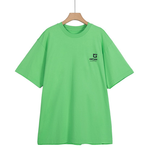摩系列剪标男装夏季新款潮流印花宽松短袖T恤CB01TEE059/3-11