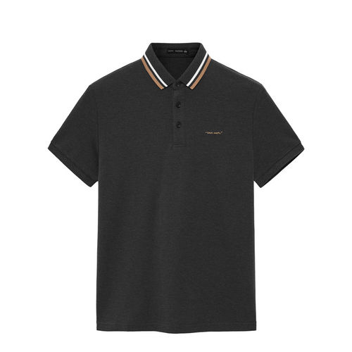 太系列剪标男装夏季修身刺绣POLO衫休闲短袖潮XQ2E12/T-27