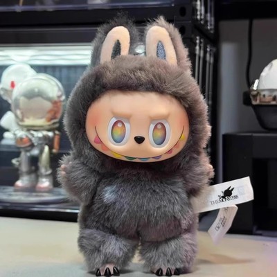 【可扫码查询】潮玩拉布布labubu3.0前方高能搪胶脸三代盲盒挂件