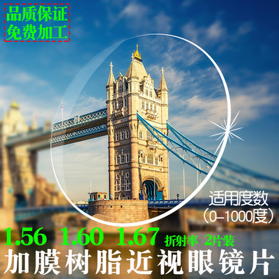 近视远视老花眼镜片1.561.74