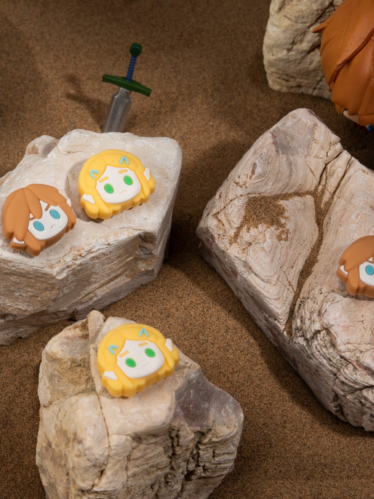 닌텐도 스위치 로커 캡 OLED 게임 콘솔 키 캡 로커 커버 NS 젤다의 전설 눈물의 왕국