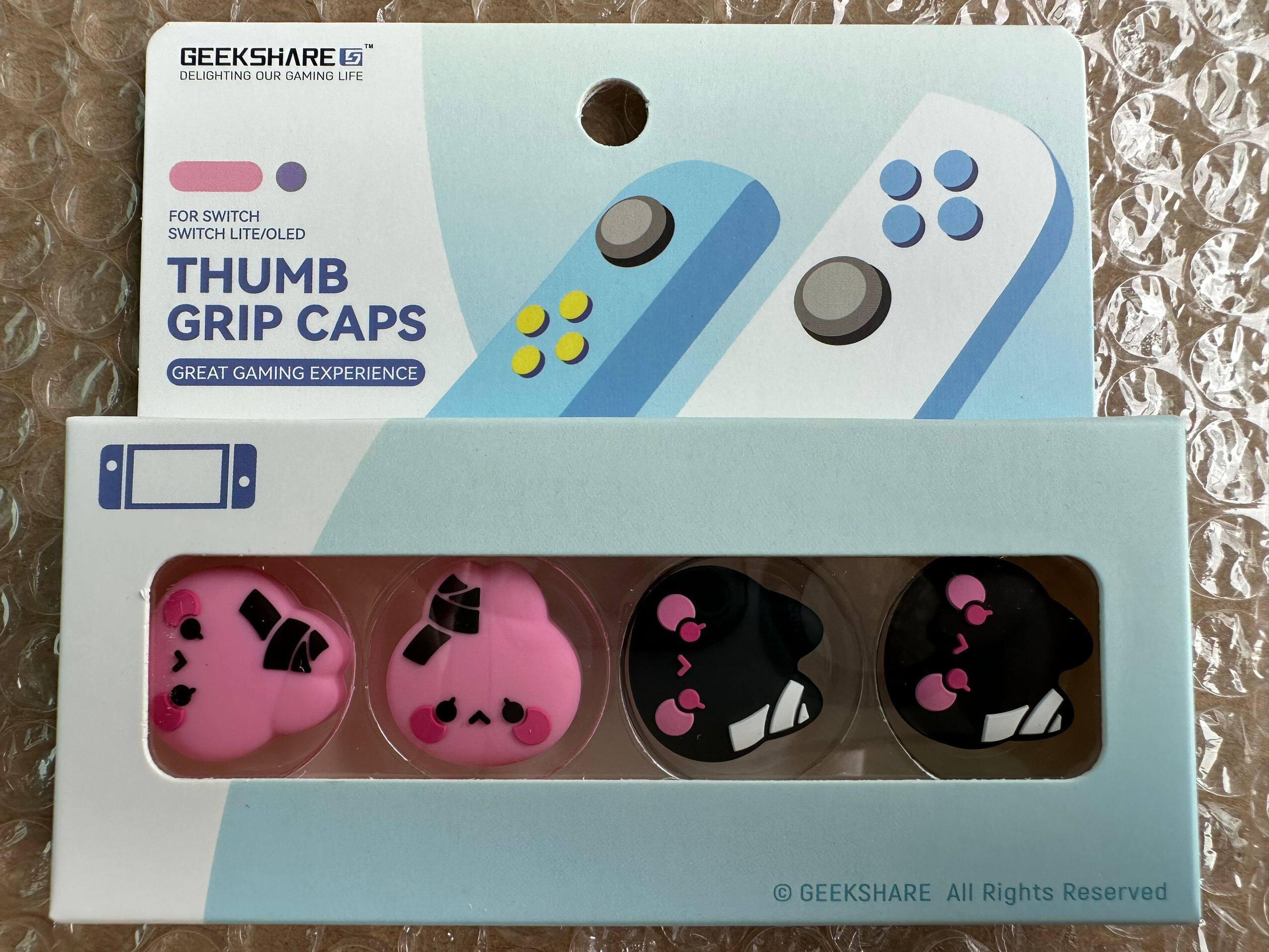 스위치 로커 캡 NS 실리콘 귀여운 토끼 버튼 캡 OLED 핸들 보호 캡 라이트 액세서리가 매우 필요합니다