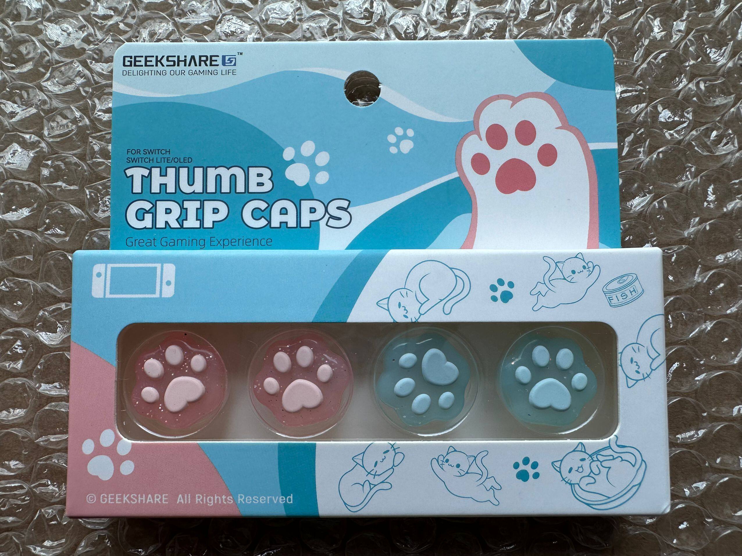 나는 정말로 닌텐도 스위치 로커 캡 NS 실리콘 버튼 캡 OLED 핸들 보호 캡 라이트 고양이 발톱을 원합니다