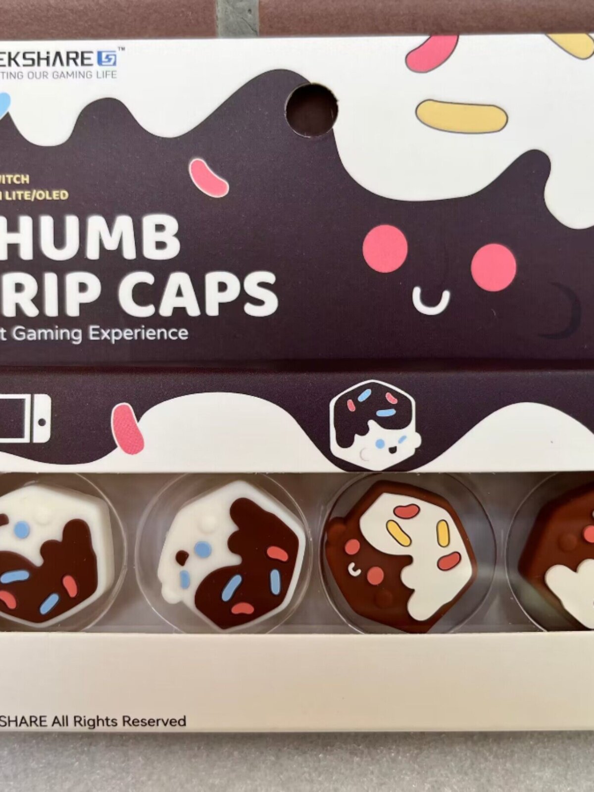 나는 정말로 닌텐도 스위치 로커 캡 OLED 핸들 로커 커버 NS 미끄럼 방지 버튼 액세서리 라이트 실리콘을 원합니다