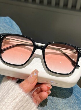 防紫外线方形韩版男女同款铆钉