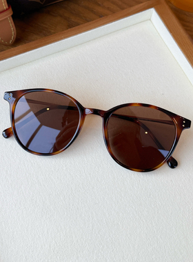 防晒圆形复古男女UV遮阳太阳镜