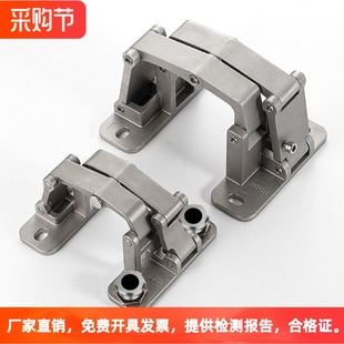 304不锈钢防火消防干挂石材门铰链管井门合页二维可调暗门隐形铰