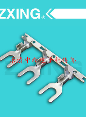 4.2叉形连带端子接线片4.2U型端子4.2Y型接地片多种规格厂家直销