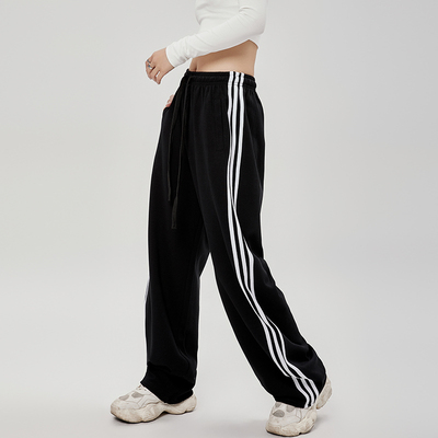 CYRM街舞潮牌美式嘻哈三杠运动裤