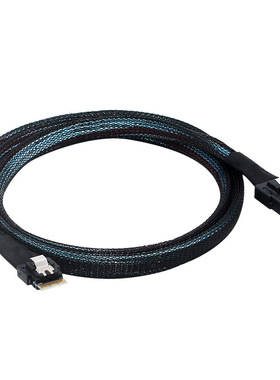 全新slimsas转minisas线SFF8654转8087连接线服务器阵列卡背板1米