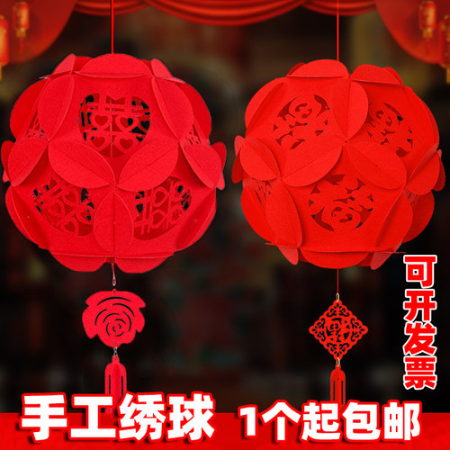 中秋节灯笼儿童无纺布手工制作
