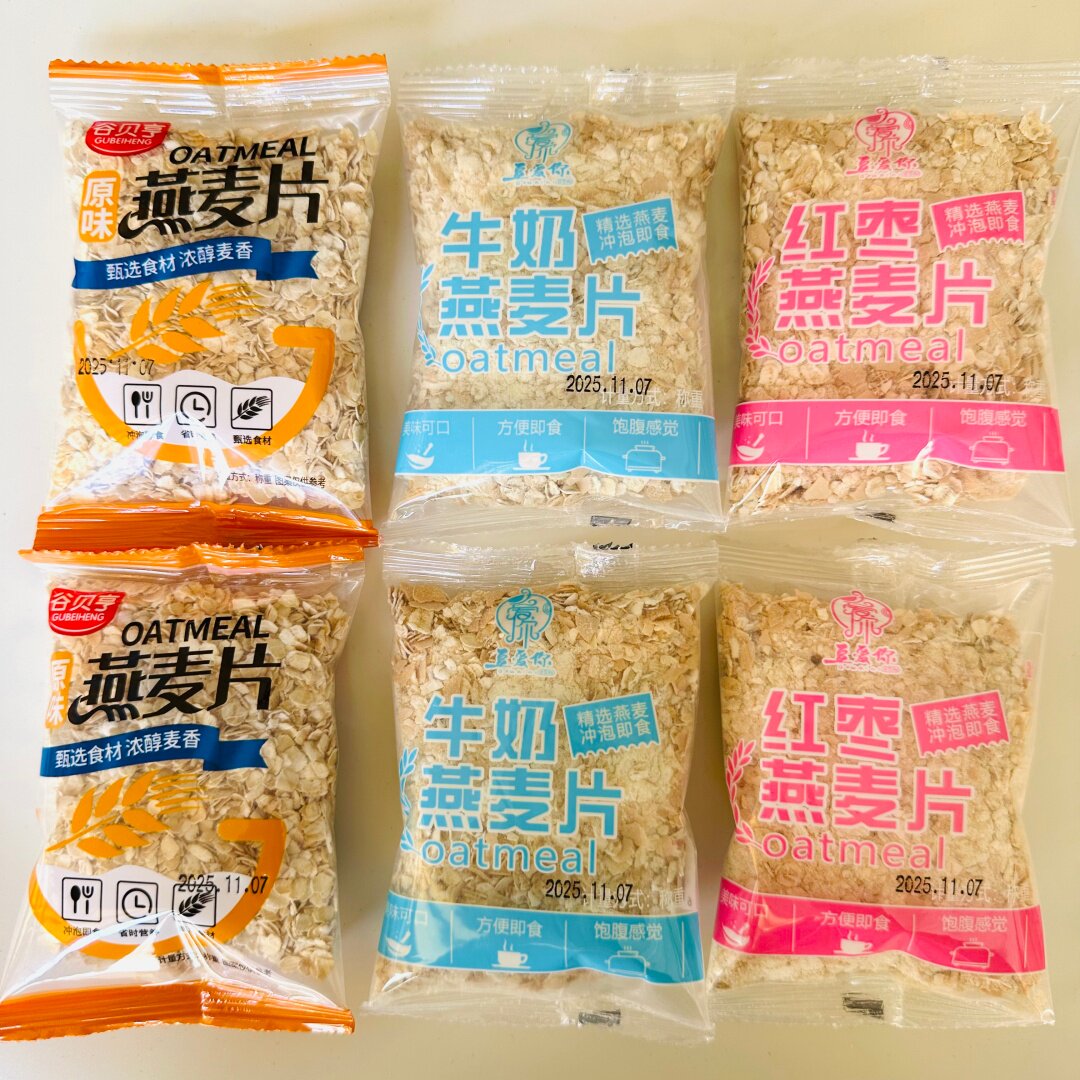 原味燕麦片即食无糖精麦片图片