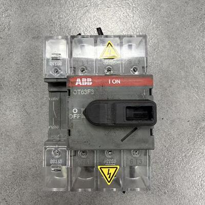 议价OT63F3 ABB隔离开关 工业工控负荷保护开关维修