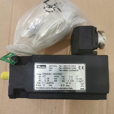 议价SMB60301派克伺服电机 0.38KW 工控自动化配件维修