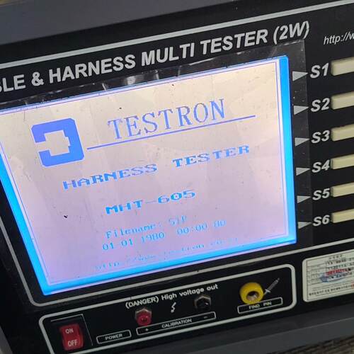 议价MHT-605 TESTRON线材测试仪 多功能线束检测仪器维修