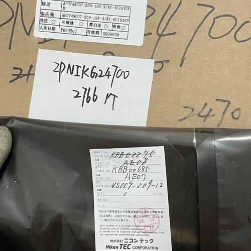 议价AE07 KBB00685 4S007-209 Nikon 工业自动化配件维修