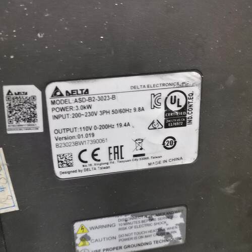 议价ASD-B2-3023-B 台达伺服驱动器 3KW 工控自动化配件维修