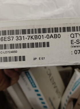 议价6ES7 331-7KB01-0AB0 PLC模拟量输入模块 工控自动化配件维修