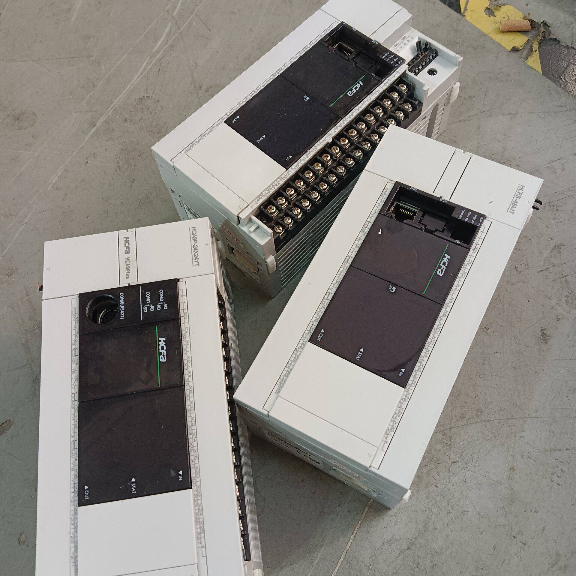 议价HCA8P-24X24YT HCR8A-48MT 禾川PLC 工业自动化控制模块维修