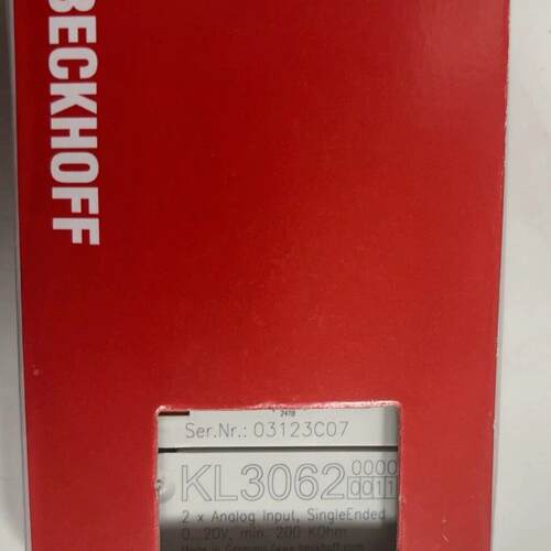 议价KL3062-0011 倍福工控模块 模拟量输入自动化控制端子维修