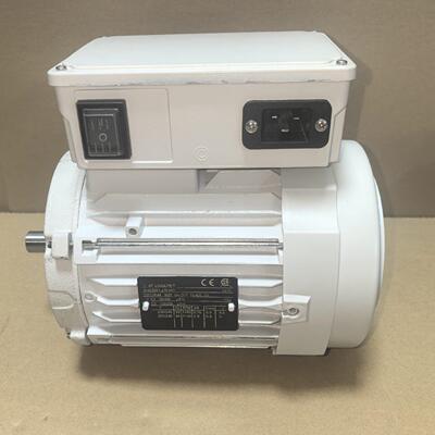 议价90S型电机 0.75KW 220V单相白色工业电动机维修
