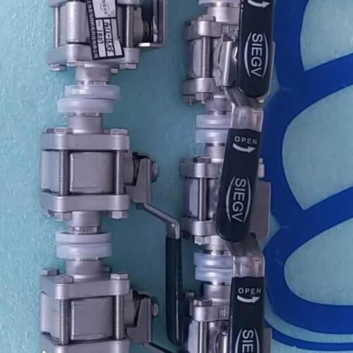 议价GU-16KF 1807 SIEGV手动不锈钢快装三片式工业阀门维修