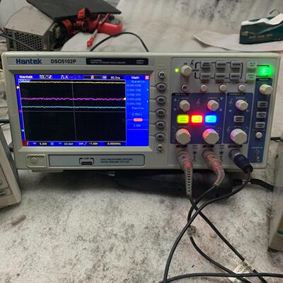 议价DSO5102P汉泰克双通道100M数字存储示波器维修