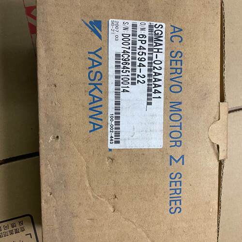 议价SGMAH-02AAA41 安川伺服电机 Σ系列工控自动化配件维修