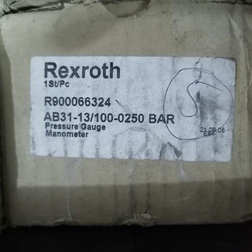 议价R900066324 AB31-13/100-0250 BAR Rexroth工业压力表维修