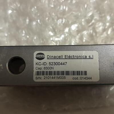 议价KC-ID52300447称重传感器 6300N Dinacell工业测力传感器维修