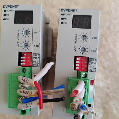 议价DVPDNET 台达PLC总线模块 工控通讯扩展模块维修