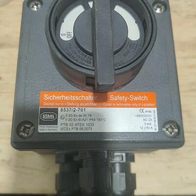 议价8537/2-701 防爆开关 R.STAHL斯塔尔 工业工控配件维修