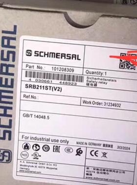 议价SRB211ST(V2) 安全继电器 施迈赛工业自动化工控配件维修