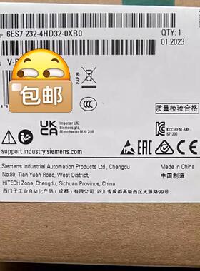 议价6ES7232-4HD32-0XB0 工业自动化工控模块 模拟量输模块维修