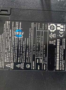 议价SV2-075L2 KEYENCE伺服驱动器 工控自动化控制配件维修