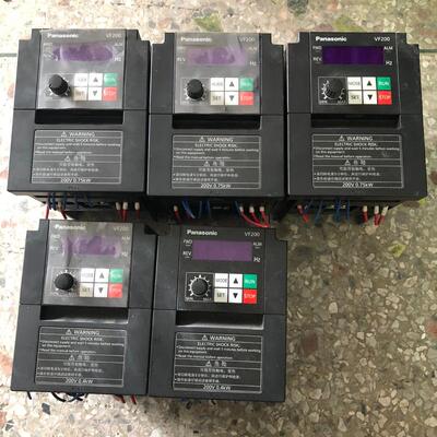 议价VF200 松下变频器 0.4KW 0.75KW 工业工控调速配件维修