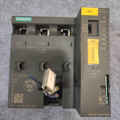 议价6ES7 151-8FB01-0AB0 ET200S DP CPU接口工控模块维修