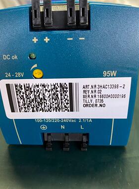 议价3HAC13398-2 电源模块 ABB机器人控制柜工控配件维修